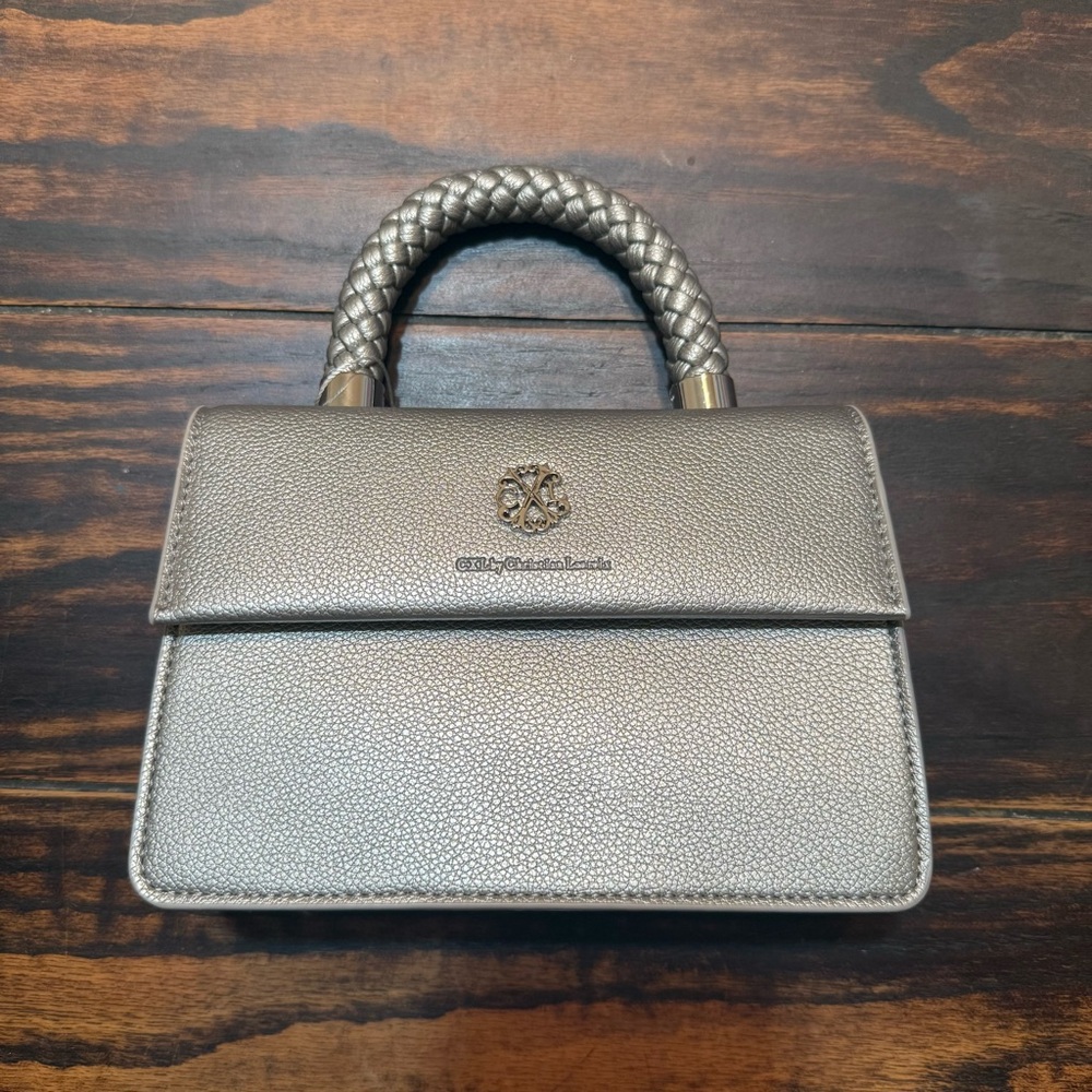 Christian Lacroix Silver Mini Bag